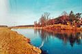 Blick vom Talübergang Brückenstraße auf den Mannhofer Weiher, 2008