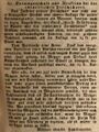 Zeitungsartikel zu Scharre, Fürther Tagblatt 17. Januar 1849