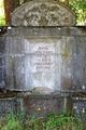 Grab <!--LINK'" 0:21--> und Anna Sahlmann, <a class="mw-selflink selflink">Neuer Jüdischer Friedhof</a>, <!--LINK'" 0:22--> im Mai 2020.