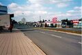 Blick in die Würzburger Straße, rechts im Bild noch das ARO-Teppich-Geschäft, an dem heute eine McDonald´s Filiale steht, Okt. 2008