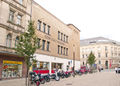 Außenansicht <a class="mw-selflink selflink">Central-Garage</a> in der <!--LINK'" 0:23-->, im Hintergrund das <!--LINK'" 0:24-->, 2010