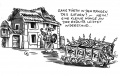 Eine Karikatur von Gerd Bauer (Nürnberg) bzgl. der Bebauung des Saturnmarktes vor der <!--LINK'" 0:175-->, 2007