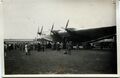 Die Junkers G38 Generalfeldmarschall von Hindenburg, vermutlich auf dem ehem. Flugplatz in Atzenhof, ca. 1935