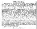 Öffentliche Bekanntmachung der Versteigerung "zum Kanal und zur Eisenbahn" in Poppenreuth