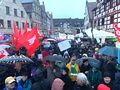 Demonstration gegen Rassismus und Rechtsextremismus auf dem Grünen Markt, Jan. 2024