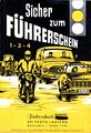 Werbung der Fahrschule Schmidt in der Moststraße 6, um 1960