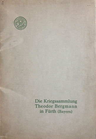 Die Kriegssammlung Theodor Bergmann in Fürth (Buch).JPG