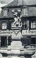 Ansichtskarte des neu errichteten Jugendbrunnen an der Königstraße 99, gel. 1908