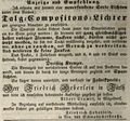 Zeitungsanzeige von <!--LINK'" 0:8-->, Dezember 1843