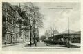 Die Haltestelle Fürth-Ost der ehem. Ludwigseisenbahn, 1922 abgerissen, gel. 1915