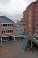 Heinrich-Schliemann-Gymnasium Rückseite mit Blick nach Osten, Jan. 2019