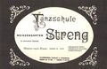 Werbung der <a class="mw-selflink selflink">Tanzschule Streng</a> in der Schülerzeitung <!--LINK'" 0:1--> Nr. 2 1969