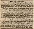 Zeitungsannonce von K. B. Siebenkäß und <!--LINK'" 0:21-->, die Brauereiübernahme betreffend, September 1839