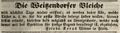 Zeitungsanzeige der Witwe des Buchhändlers <!--LINK'" 0:14-->, März 1843