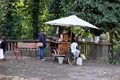 Das Friedhofs-Café zu Zeiten von COVID-19 auf dem Städtischen Friedhof, Okt. 2020