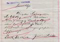 Schrift und Unterschrift vom Papierhausbesitzer Julius Schöll, 1902