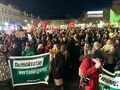 Demonstration gegen Rassismus und Rechtsextremismus am 26. Januar 2024 auf der Fürther Freiheit, Jan. 2024