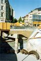 U-Bahn-Baustelle am Hauptbahnhof, Aug. 1995