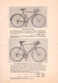 Ausschnitt aus Katalog der Fa. Fahrrad Hegendörfer von 1960
