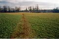 Blick von der Vacher Straße über den Wiesengrund Richtung Altstadt, Dez. 1999