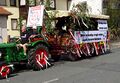 Festwagen vom <!--LINK'" 0:23--> beim Stadelner Kärwaumzug, August 2024