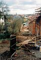 Baustelle hinter dem <!--LINK'" 0:113-->, neue Gebäude 21 - 21c (rechts) an der Vacher Straße, März 2001