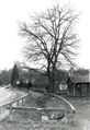 Ehem. Wohnsiedlung in der  vor dem Abriss, ca. . Fröbelstr. mit südlichem Dambach-Arm