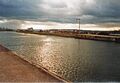 Blick nach Süden über den RMD-Kanal nach Atzenhof, Nov. 1994