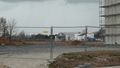 2010: Neubau des <!--LINK'" 0:64--> am früheren <!--LINK'" 0:65--> im Hintergrund einer der umgebauten ehem. Flugzeughangars