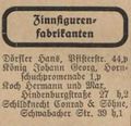 Eintrag im Fürther Adressbuch 1931 aller Fürther <!--LINK'" 0:81-->.