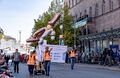 Erntedankfestzug 2023 - Team des Rundfunkmuseum und Förderverein, Okt. 2023