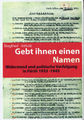 Titelseite: Gebt ihnen einen Namen, 2017