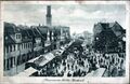 Gruß von der <!--LINK'" 0:134-->, historische Ansichtskarte mit Fotoaufnahme mit Blick in die Königstraße, um 1910