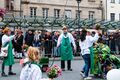 Günter Scheuerer für den Gartenbau- und Kleintierzuchtverein Fürth 1897 am Erntedankfestzug zur Fürther Kärwa, Okt. 2019