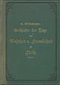 Titelseite: Geschichte der Loge zur Wahrheit und Freundschaft in Fürth (Buch)