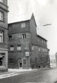 Heiligenstraße 9 (heute abgerissen) mit Blickrichtung zur Kapellenstraße, 1972