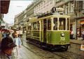 Letzte Fahrt der Straßenbahn in Fürth, Juni 1981