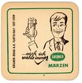 Bierdeckel der Brauerei Grüner