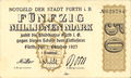 Fürther  <a class="mw-selflink selflink">1923</a>, 50.000.000 Mark, Motiv 