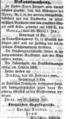 Concurs des Käsehändlers Leonhard Dorn und Versteigerung seines Hauses, Februar 1860