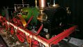 Lokomotive " der  in der Sonderausstellung des Verkehrsmuseums "Adler, Rocket & Co. - die ersten Lokomotiven Europas" im August 2010