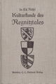 Kulturkunde des Regnitztales - Buchtitel