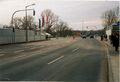 Eröffnung der Nordspange (Kapellenstraße) mit der Blockrandbebauung als künstliche Stadtmauer, Dez. 1999,