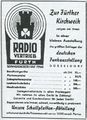 Werbung zur  1950 der Firma 