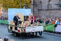 Ludwig Erhard Double am Erntedankfestzug zur Fürther Kärwa, Okt. 2018