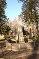 Evangelistenbrunnen am Städtische Friedhof, Jan. 2022