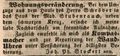 Zeitungsanzeige des Kompassmachers <a class="mw-selflink selflink">Johann Philipp Stockert sen.</a>, August 1847