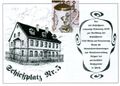 Jahres Bierkrüg der Bürgervereinigung zur Fürther Altstadtweihnacht 1989 Motiv Anwesen <!--LINK'" 0:185-->. Auflage 500 Stück, Preis 65 DM.
