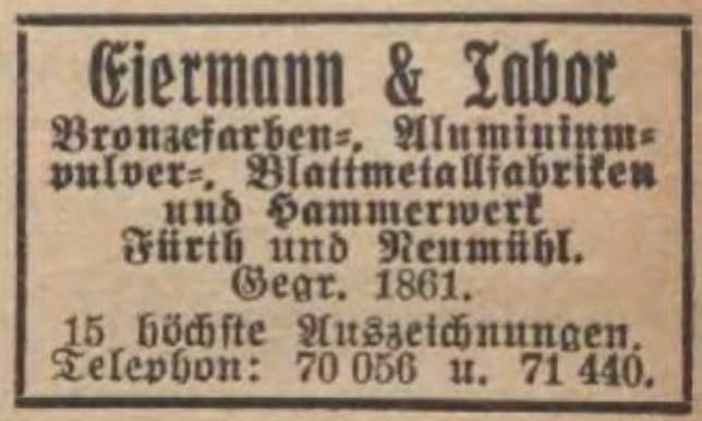 Datei:Eiermann und Tabor Werbung 1931.jpg