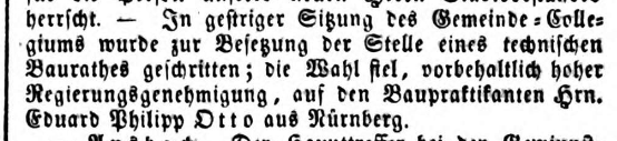 Datei:Philipp Otto Fürther Tagblatt 18.06.1857.png